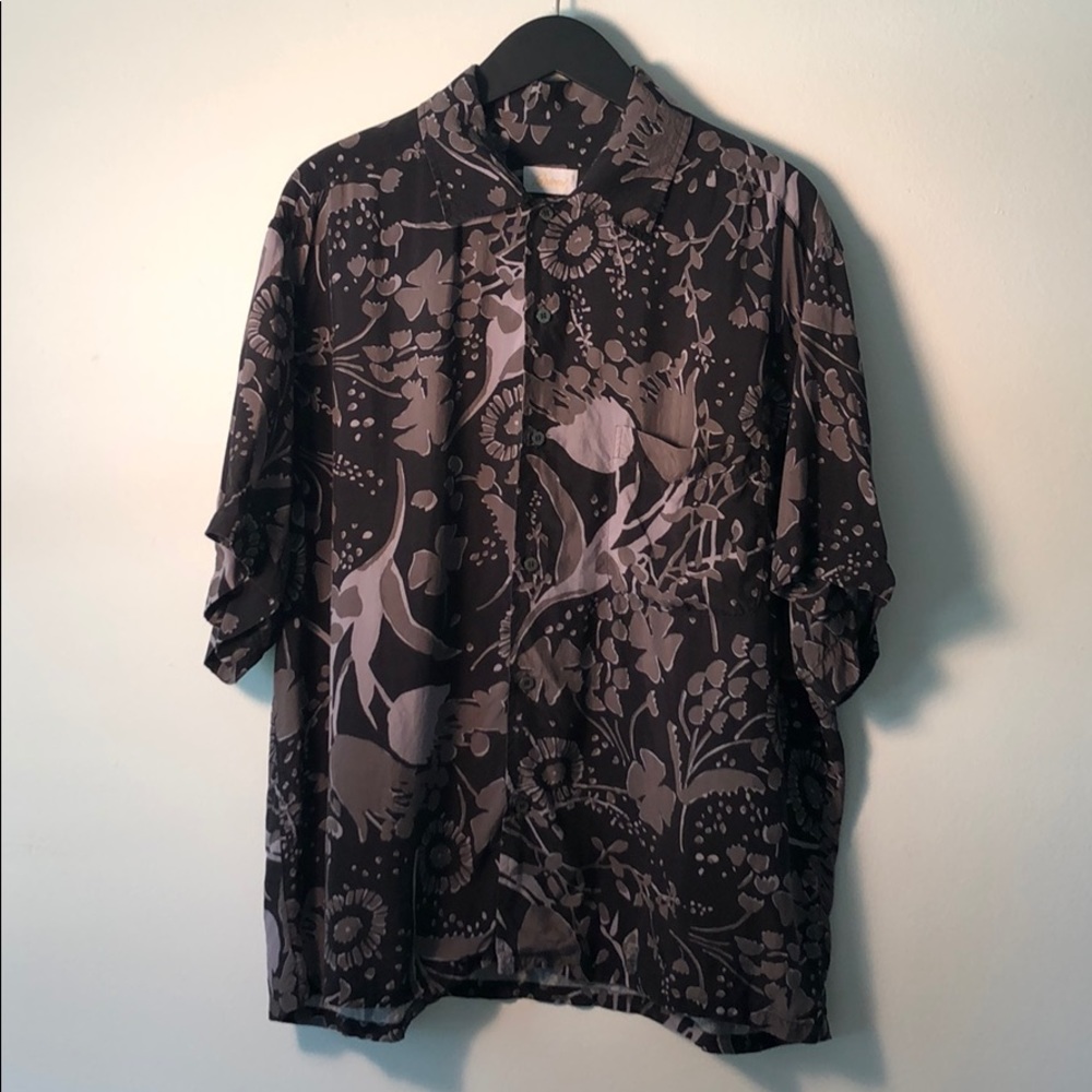 Brioni Short Sleeve Shirt size L